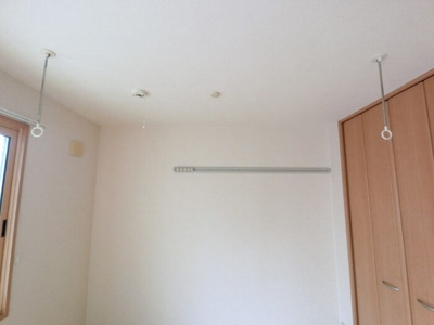 【洋室】 | グリーンハイツ | 洋室 室内物干し