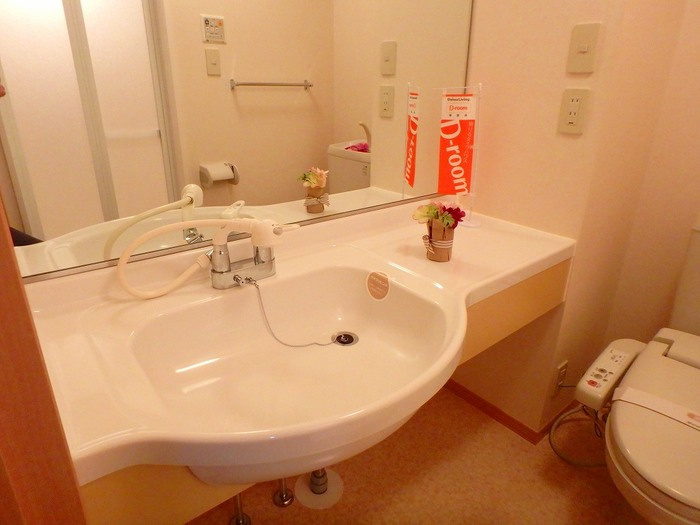 千富館　東館の洗面所