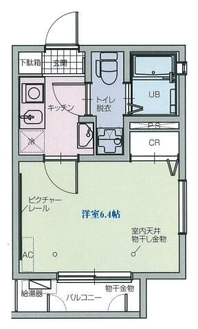 ルクール氷川台の間取り|間取りです。