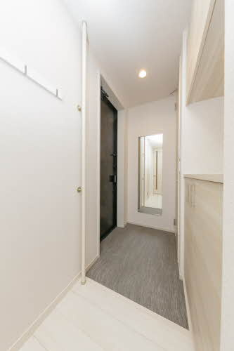 シャーメゾン　ブランシュの玄関