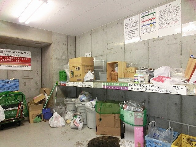 RESIDIA上野池之端の設備|レジディア上野池之端の２４時間利用可能なごみ置き場です