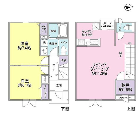 さくらテラスの間取り