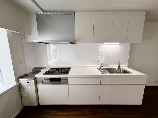境谷西第2住宅第１４号棟のキッチン