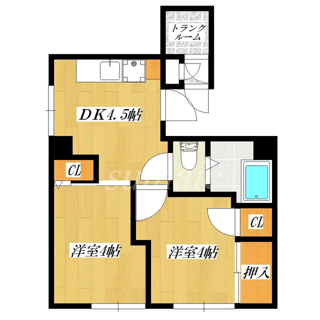 リヒトライフ侑里の間取り|使いやすい間取りです♪