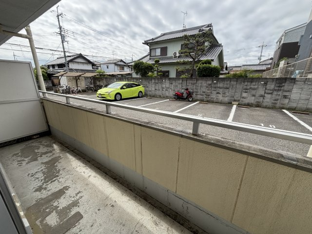 ウイングヒルズ羽曳野のバルコニー