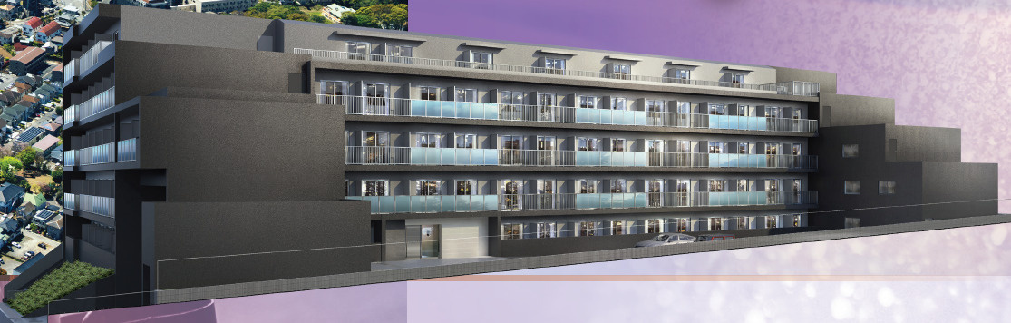 GENOVIA天王台の外観パース|外観パースです