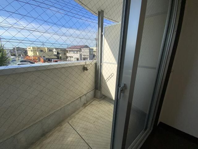 イシモビルのバルコニー