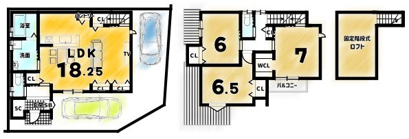 久我森の宮町　新築プラン
