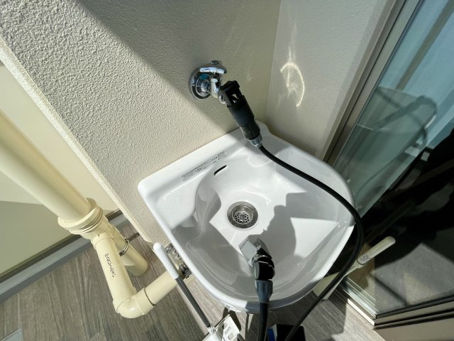アルファスマート松江城のその他|バルコニーにはスロップシンクがあります