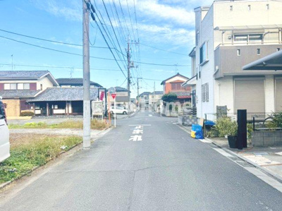 【前面道路含む現地写真】 | 葛飾区東水元3丁目新築分譲住宅 | 全面道路