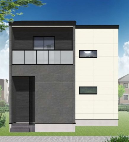 【横浜市瀬谷区橋戸3丁目36-18新築戸建て】★仲介手数料無料★（瀬谷第二小学校・下瀬谷中学校）の外観パース