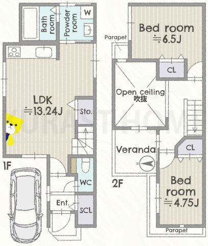 京都市西京区桂乾町　新築戸建