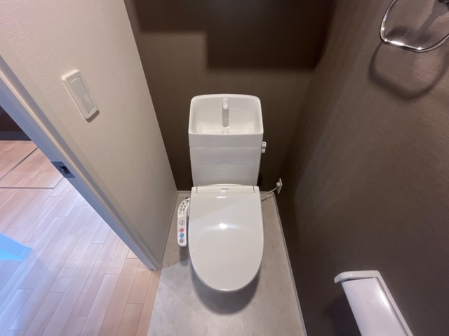 仮）取手市上高井３７９番新築アパートのトイレ