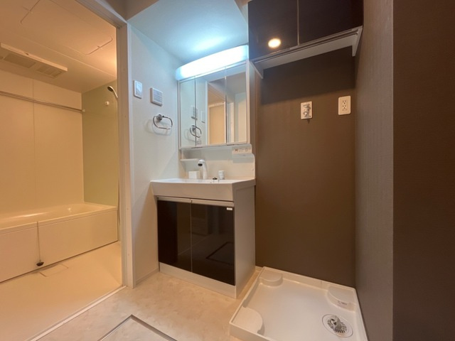 仮）取手市上高井３７９番新築アパートの洗面所