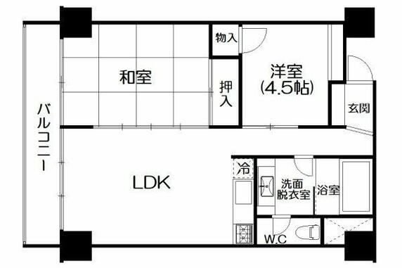 熱海ハイプラザの間取り