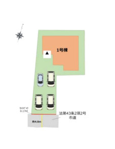 【区画図】 | 那珂川市片縄北5丁目2期　1号棟（全1棟）【仲介手数料無料・0円】 | 区画図です。