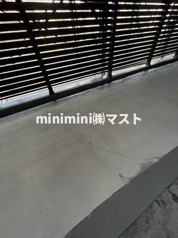 ワールドアイ難波City Gateのバルコニー