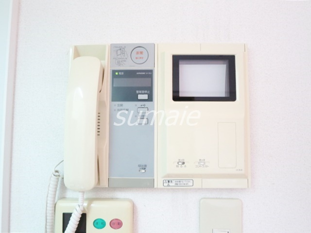 スカイプラザのセキュリティ|モニタ付インターホンです♪