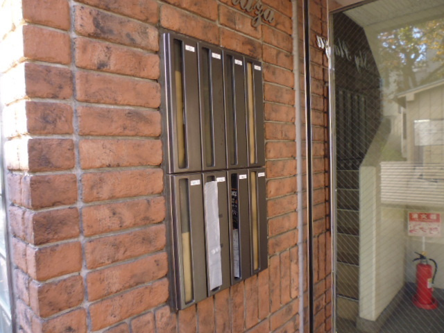 スカイプラザのその他共用部分|ダイヤルロック付き集合ポスト！