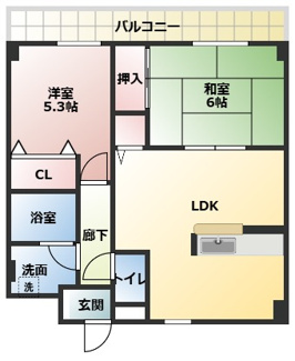 【間取り】 | ヴィラ大鹿