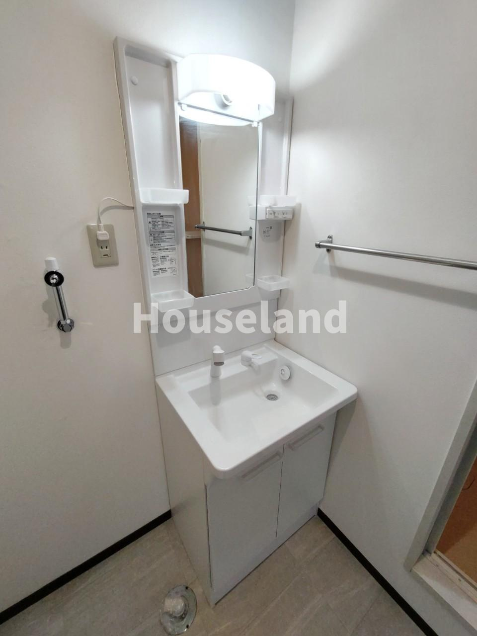 セジュール梅ノ木B棟の洗面所