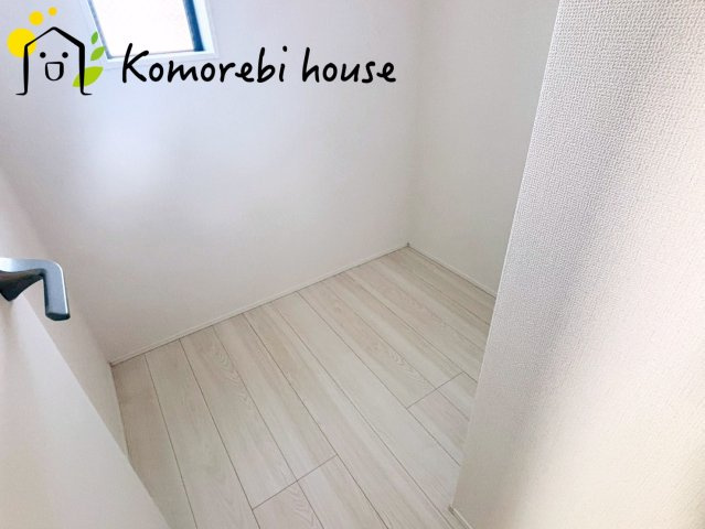 上尾市上　27期　新築一戸建て　グラファーレ　01の収納|2階の納戸スペースです。日用品や季節物の収納にいかがでしょうか。