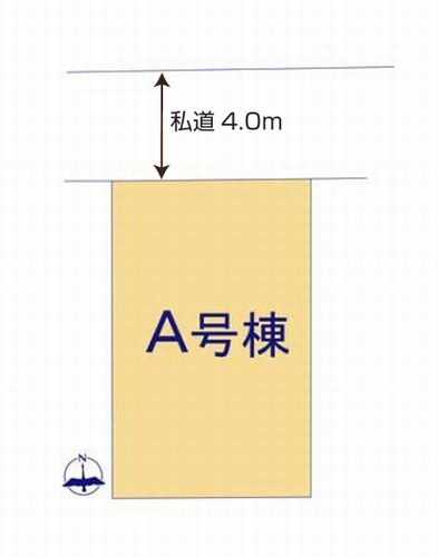 【区画図】 | 【仲介手数料０円】海老名市東柏ケ谷5丁目　新築一戸建て | 海老名市東柏ケ谷5丁目　新築一戸建て