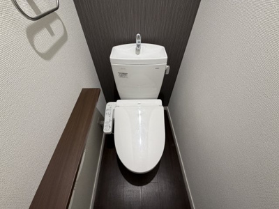 【トイレ】 | maisonette park美園 | 落ち着いた色調のトイレです