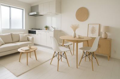 【居間・リビング】 | ナリトモ矢作Ａ | 家具・家電等はイメージです。