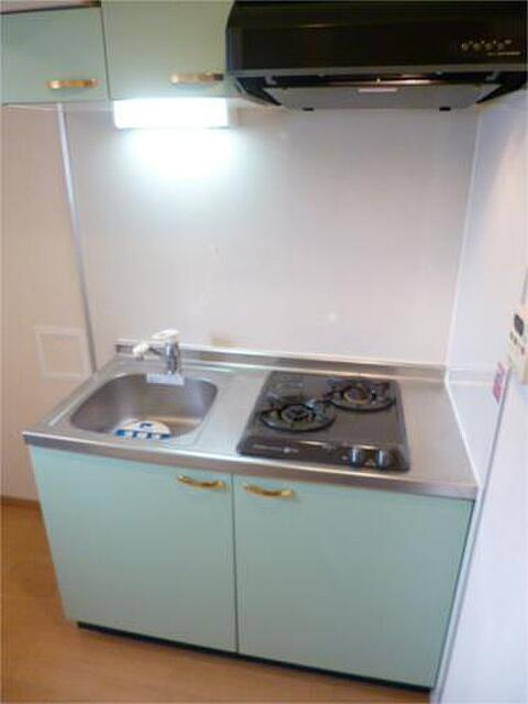 新宿区原町１丁目の賃貸マンションのキッチン