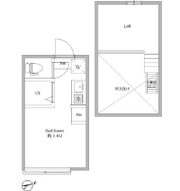 アーバンプレイス中野Ⅶの間取り