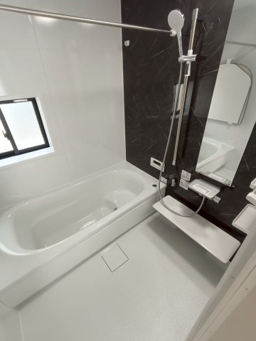 三郷市　彦成1丁目　新築戸建　全2棟　の浴室|施工例です