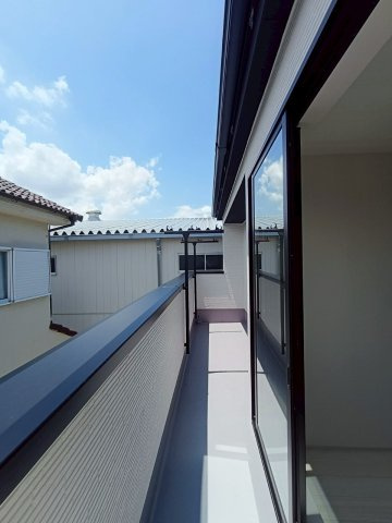 三郷市　彦成1丁目　新築戸建　全2棟　のバルコニー|施工例です