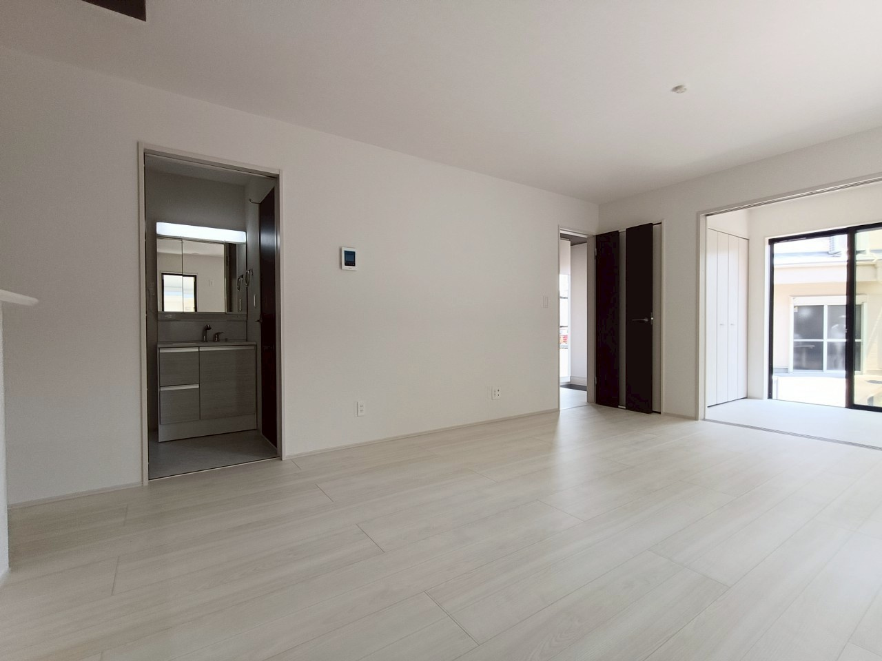 三郷市　彦成1丁目　新築戸建　全2棟　の居間・リビング|施工例です