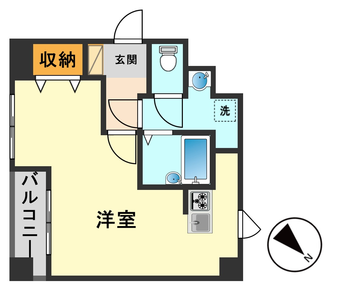 東京tebikiの間取り|間取り図面