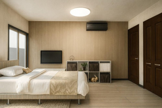 【完成予想図】 | 右京区太秦蜂岡町　建築条件付 | 《参考プランイメージパース》