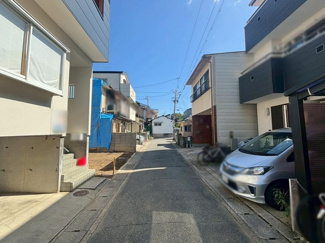 【前面道路含む現地写真】 | 右京区太秦蜂岡町　建築条件付