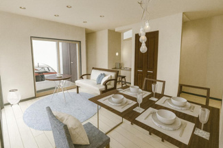 【完成予想図】 | 右京区太秦蜂岡町　建築条件付 | 《参考プランイメージパース》