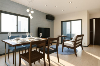 【完成予想図】 | 右京区太秦蜂岡町　建築条件付 | 《参考プランイメージパース》