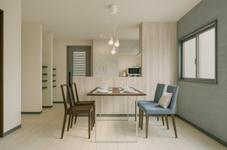 【完成予想図】 | 右京区太秦蜂岡町　建築条件付 | 《参考プランイメージパース》