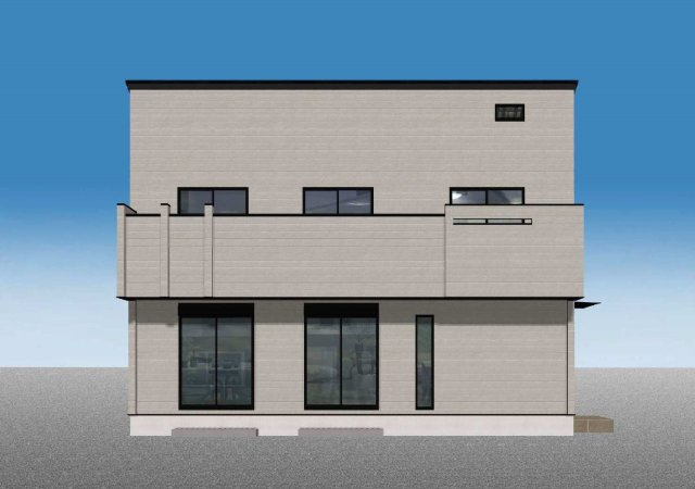 【横浜市瀬谷区阿久和西2丁目35-9新築戸建て】★仲介手数料無料★（原小学校・原中学校）の外観パース