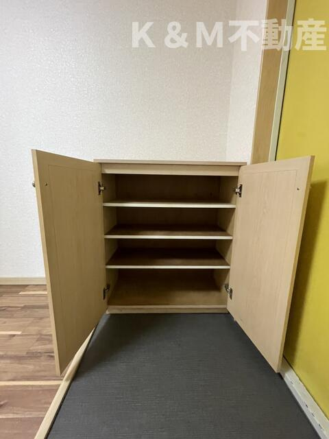 ＧＯＬＤ　ＦＩＥＬＤⅠの収納|こまごまとしたものを収納できそうですね