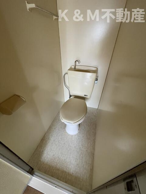 ＧＯＬＤ　ＦＩＥＬＤⅠのトイレ|落ち着いた色調のトイレです