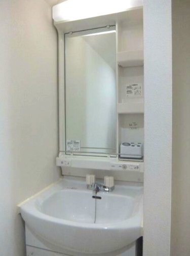 練馬区貫井３丁目の賃貸マンションの独立洗面台