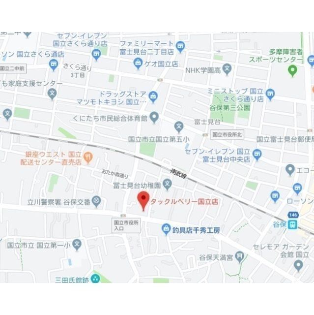 アムールブランの地図