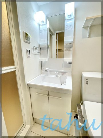 中野区若宮１丁目の賃貸マンションの独立洗面台