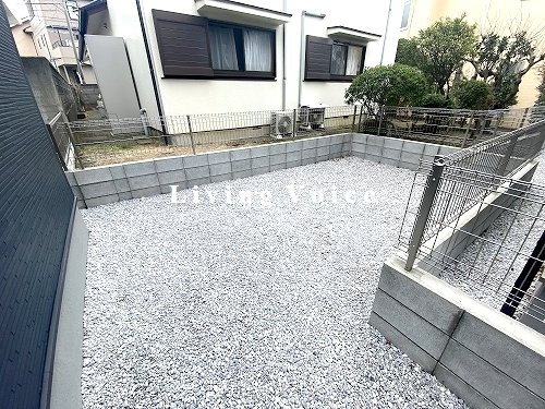【庭】 | 【仲介手数料０円】茅ヶ崎市南湖4丁目　新築一戸建て　1号棟　全2棟 | 1号棟【仲介手数料０円】茅ヶ崎市南湖4丁目　新築一戸建て　全2棟