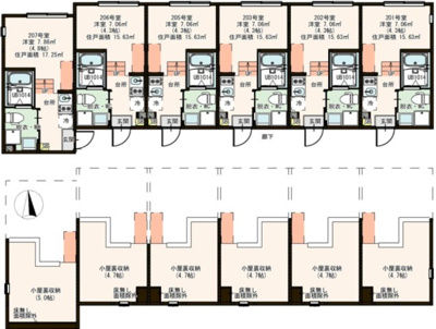 【区画図】 | ハーモニーテラス六町Ⅵ