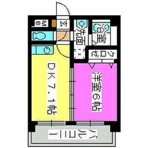 エクセル七隈の間取り