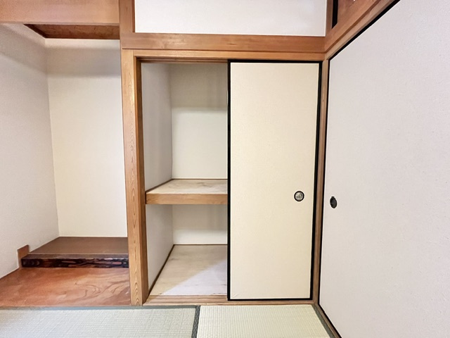 陶器北貸家の収納